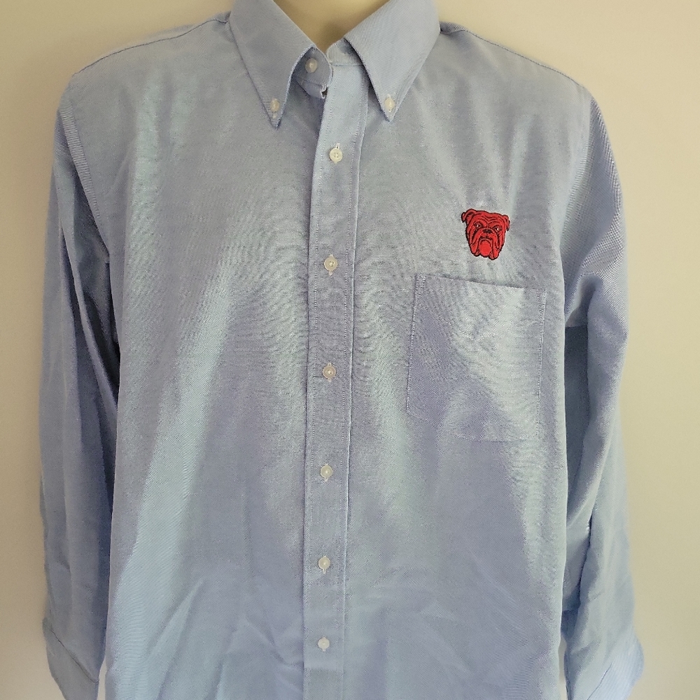Mad Dog Embroidered PATCH Delivery Man Uniform WORK SHIRT